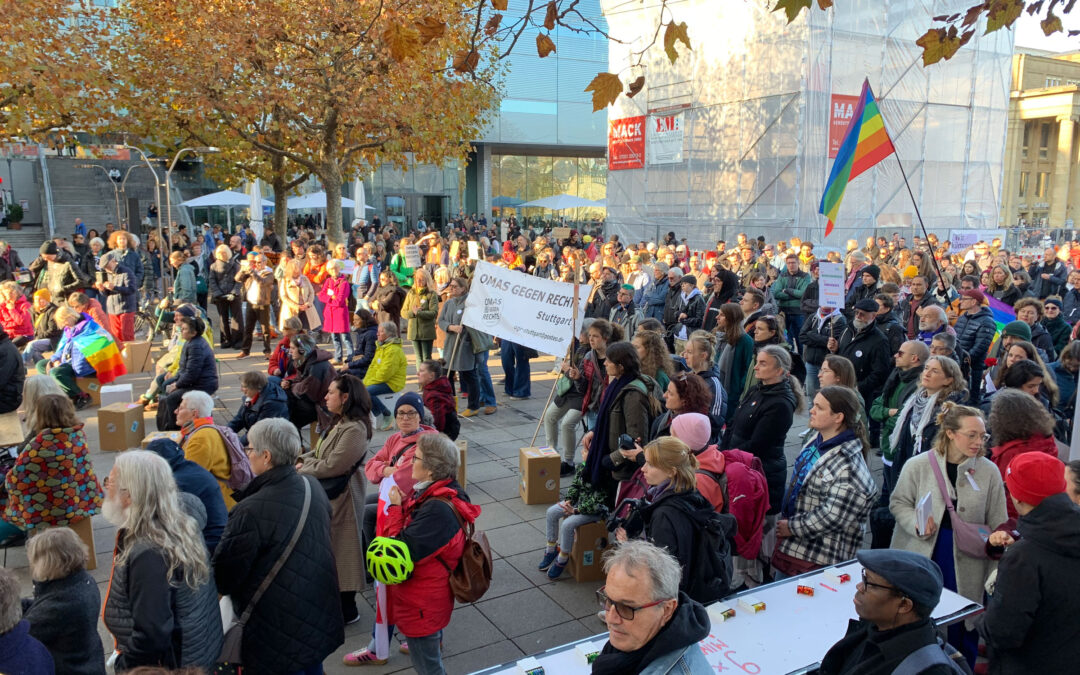 9 x 11 Minuten Widerstand (Kundgebung)